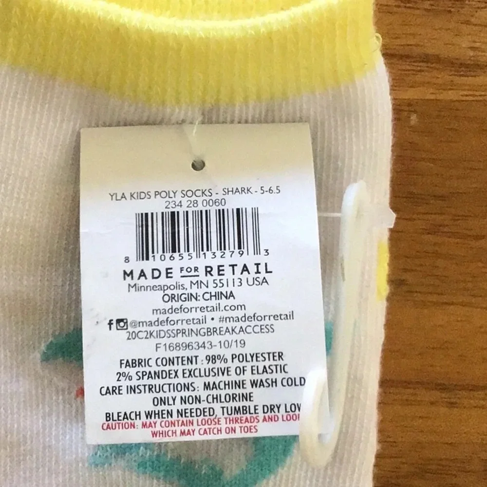 Vibrant Colorful Trio of Socks for Fun Outfits - NWT